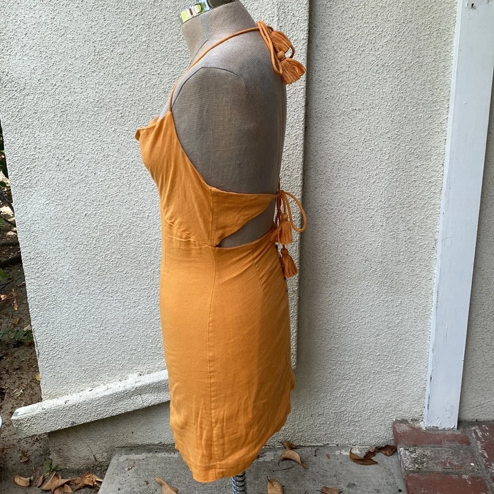 Free People from Bloomingdale’s adorable mini dress with great back and tassels - Picture 7 of 13